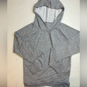 🔥 DANSKIN pullover long sleeve with hoodie sz L(10-12)